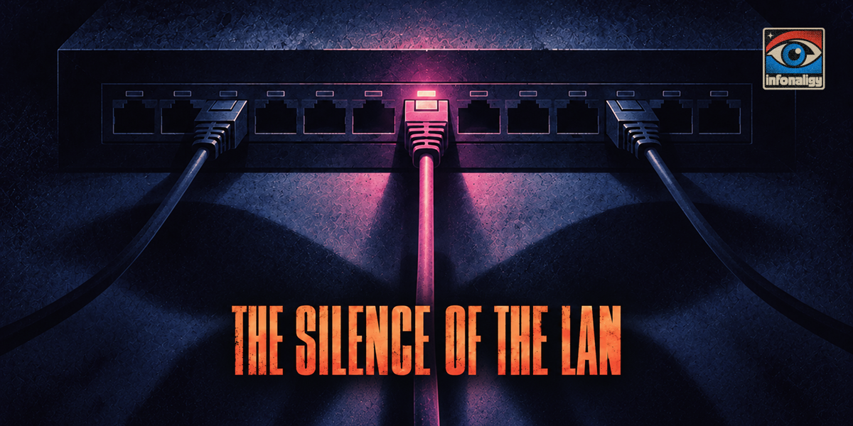 The Silence of The LAN blog banner for network infrastructure section